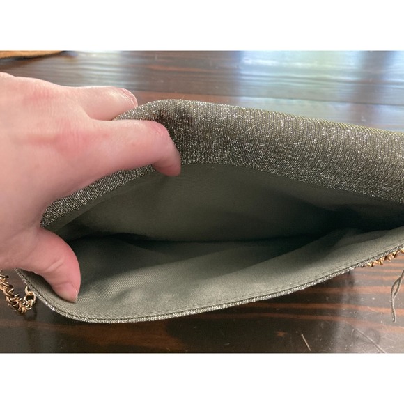 A New Day Glitter Sparkle Dressy Crossbody Handbag Purse Chain Strap Shoulder - Picture 12 of 12